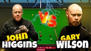 John Higgins vs Gary Wilson  Welsh Open Snooker Highlights [upl. by Worden]