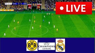 🔴LIVE  Real Madrid vs Borussia Dortmund  THE FINAL  Uefa Champions League 2024 [upl. by Sparks]