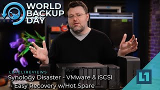 Synology Disaster  VMware amp iSCSI  Easy Recovery wHot Spare [upl. by Flore505]