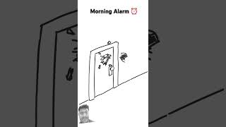 Setting Morning Alarm Be Like funny [upl. by Brindell]