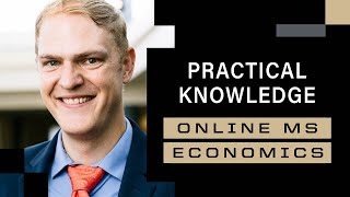 Learning Theory and Application Online Masters in Economics [upl. by Nnylram]