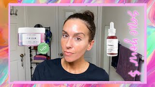 HERBIVORE PRISM 20 AHA 5 BHA EXFOLIATING GLOW FACIAL REVIEW [upl. by Atival387]