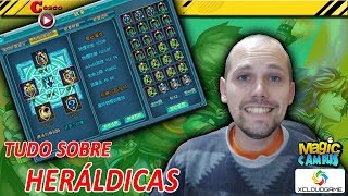 Tutorial Heráldicas Parte 1  Tudo Sobre o Sistema  Magic Campus Brasil [upl. by Jessi]