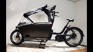 Urban Arrow Performance Plus bakfiets fietskarnl showroomvideo [upl. by Warthman892]