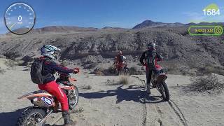 Barstow to Vegas Group Desert Ride followed race course [upl. by Rabelais614]