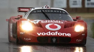 Maserati MC12 GT1 Sound  Warm Up Accelerations Fly Bys amp More  Goodwood Festival Of Speed 2024 [upl. by Laumas]