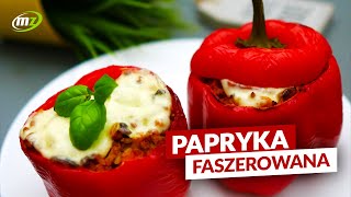 Papryka faszerowana  MZKuchnia [upl. by Nashbar]