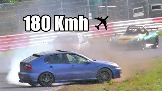 NÜRBURGRING FAIL amp WIN Compilation  EPIC FAILS Nordschleife Nurburgring [upl. by Francklyn155]