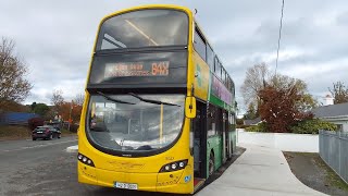 Dublin Bus  B5TL Wright Gemini 3  SG37  84X to Eden Quay [upl. by Ronoh]