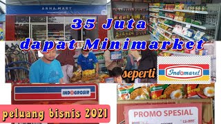 Modal 3550 juta dapet Mini Indomaret  Peluang Usaha 2021  Toko Mandiri Indogrosir [upl. by Jephthah]