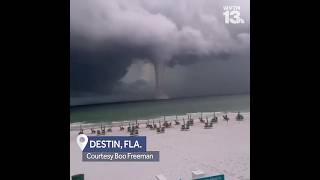 Massive waterspout in Destin Florida [upl. by Ashil]