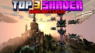 Top 3 Shader MCPE support Minecraft 12121  Medifire no password [upl. by Rattan705]