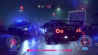 Carrera hin legal justo después de escapar de las patrullas Nissan GTR 34🚨🏁 [upl. by Youngran]