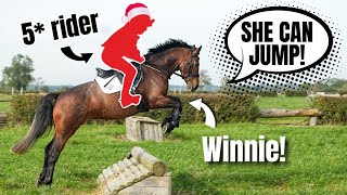 5 Event rider takes MY HORSE cross country  Vlogmas [upl. by Lindie]