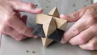 How To  Assemble a Six 6 Piece Wooden Star Puzzle [upl. by Kris]