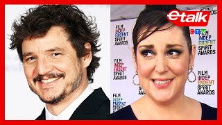 Melanie Lynskey calls Pedro Pascal a dreamboat  Etalk Red Carpet [upl. by Ehcsrop]