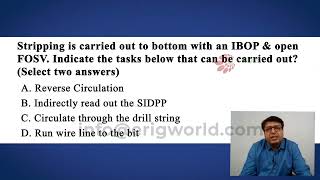 IWCF Drilling Level 4  Test Plug  Assignment Question P127 Q90  IWCF  IADC  Well Control [upl. by Hawkins599]