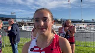 Romeo girls cross country wins 2024 MHSAA Division 1 state championship [upl. by Willumsen]