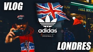 VOYAGE SAUVAGE DE PRESSE  ADIDAS  VLOG LONDRES 🇬🇧 [upl. by Shaffert]