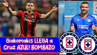 🔥🐰 Giakomakis LLEGA a Cruz AZUL TREMENDO REFUERZO de Lujo el que llegaria Esto es lo que debe pasa [upl. by Solotsopa907]