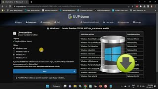 How to use UUP Dump to download Windows 11 build 26100 or any ISO file [upl. by Sacken]