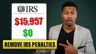 How To Get Your IRS Tax Penalties WAIVED in 3 Easy Steps [upl. by Noswad]