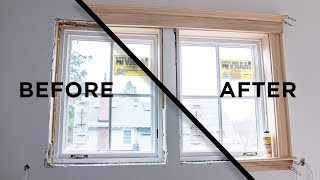 How to Install Window Casing and Interior Trim [upl. by Richman906]