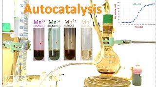 Autocatalysis reaction handson [upl. by Gatian]