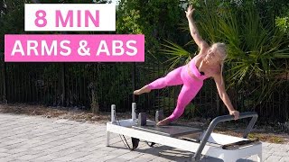 ARMS amp ABS PILATES REFORMER WORKOUT [upl. by Ayatahs]