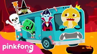 🚌 Mystery Halloween Bus  👻 Halloween Adventure  Pinkfong Songs amp Stories for Children [upl. by Alanna]