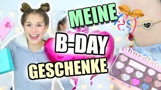 Was ich ZUM GEBURTSTAG geschenkt bekommen habe ♡ BarbaraSofie [upl. by Fleece475]