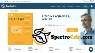 SpectroCoincom BITCOIN EXCHANGE amp WALLET  UPDATE [upl. by Ardnic]