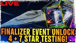 General Huxs Finalizer Unlock and 47 Star Testing LIVE Generals Command Event [upl. by Ahtelahs]