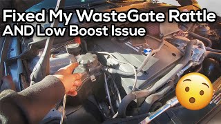 BMW N54 Wastegate Rattle Fix CHEAP AND EASY [upl. by Ettezzus220]