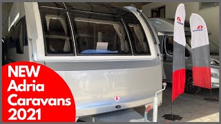 NEW Adria Caravans 2021  First Look [upl. by Attenweiler]