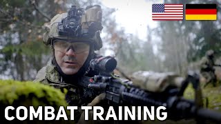 US Army Conducts Combat Training in Germany Feb 2024 [upl. by Eppilihp837]