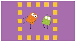 quotSquaresquot Songs About Shapes by StoryBots  Netflix Jr [upl. by Baalbeer163]