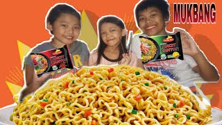 Lucky ME Pancit Canton Mukbang  Mukbang Philippines  Pinoy mukbang [upl. by Beverly]