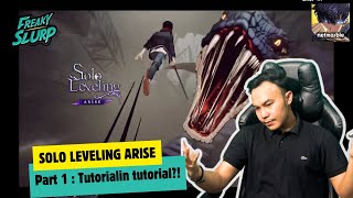 REVIEW GAMEPLAY SOLO LEVELING ARISE PART 1  Tutorialin tutorial [upl. by Fini]