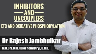 4 Inhibitors of ETC and Oxidative phosphorylation UncouplersBiological Oxidation part 3 [upl. by Hedgcock]