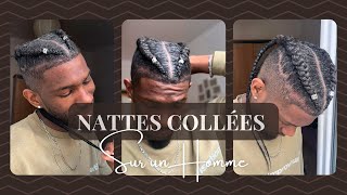 Faire des nattes cheveux homme  tutoriel détaillé [upl. by Adrienne]