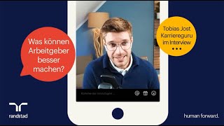 Der Karriereguru gibt Tipps fürs Employer Branding Randstad Interview [upl. by Nowtna]