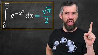 Solving the Gaussian Integral the cool way [upl. by Enairb]