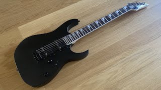 Ibanez GIO GRG121 DX BKF  Quick Metal Demo [upl. by Rubinstein]