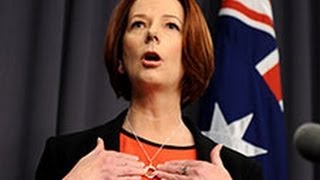 Julia Gillard out Kevin Rudd in commuters react to Labor leadership news [upl. by Nicoli]