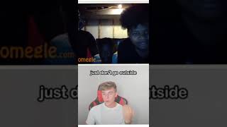 DISAPPEARING PRANK ON OMEGLE shorts [upl. by Annaer]