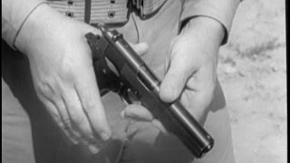 WW2 1911 45 CAL Pistol Training [upl. by Jelena]