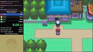 Pokemon Platinum Any Glitchless Speedrun in 33657 [upl. by Wolfson344]