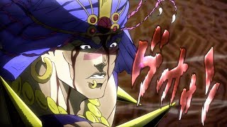 ジョジョ Caesar vs Wamuu 2 『HD』 [upl. by Linis]