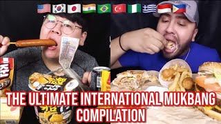 the ULTIMATE international mukbang compilation [upl. by Neneek22]